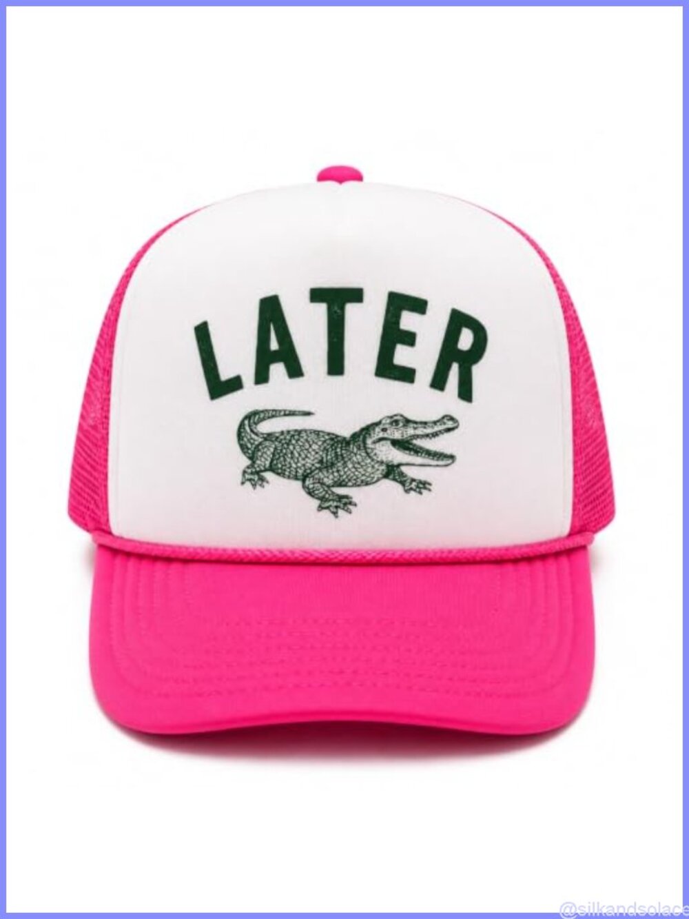 Foam Front Mesh Snapback Trucker Hat Adjustable 5 Panel